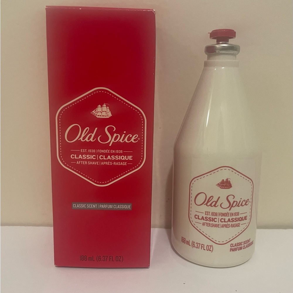 Old Spice Classic Aftershave 188ml 6.37 oz NWT